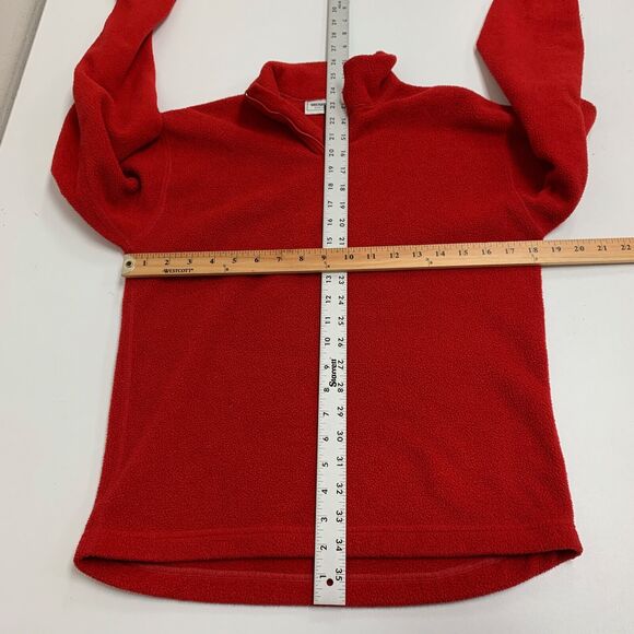 Vintage Obermeyer Sweatshirt Womens S Small Ruby Fleece Stand Collar Polartec - Picture 7 of 14